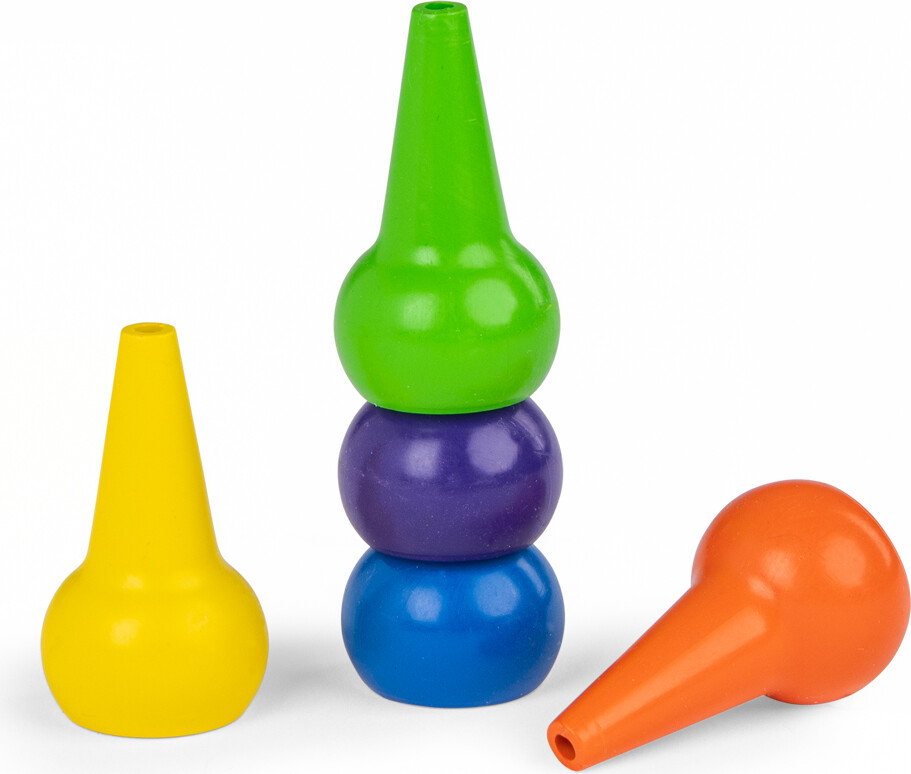 Moulin Roty - Farvekridt Til Små Børn - Les Popipop - 5 Stk