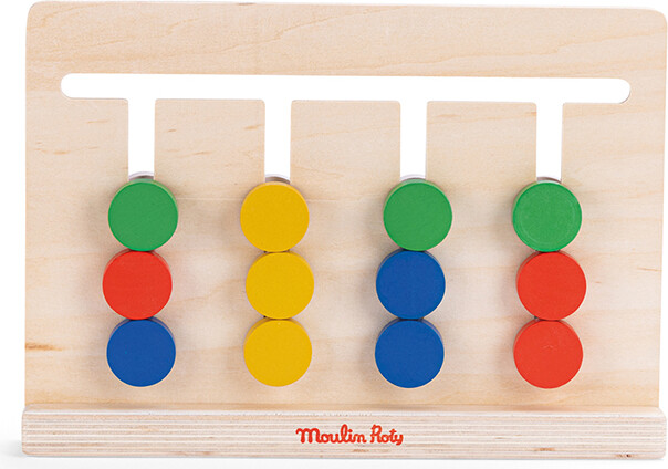 Moulin Roty - Farvelabyrinten - Kombinationsspil