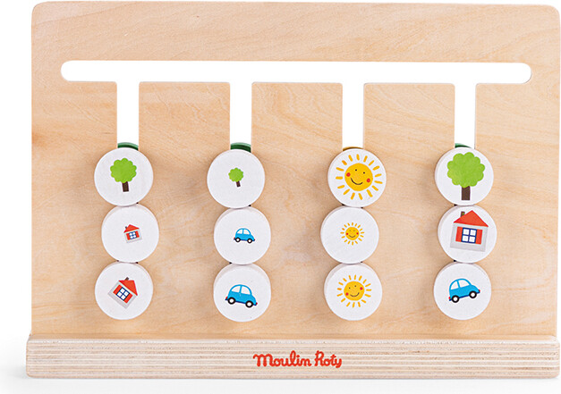 Moulin Roty - Farvelabyrinten - Kombinationsspil
