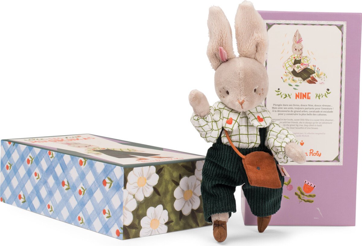 Moulin Roty - Nine Kanin Bamse - Les Minouchkas - 27 Cm