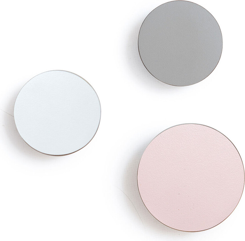 Moulin Roty - Knager - 3 Stk Lyserød - Grå Og Hvid