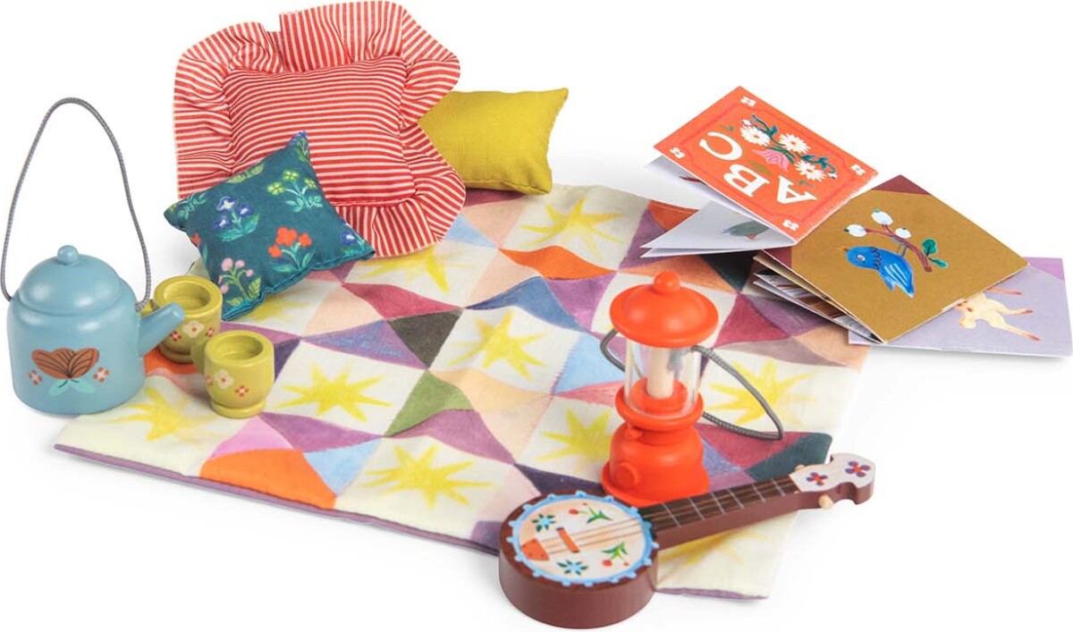 Moulin Roty - Legesæt - Lejrbål - Les Minouchkas