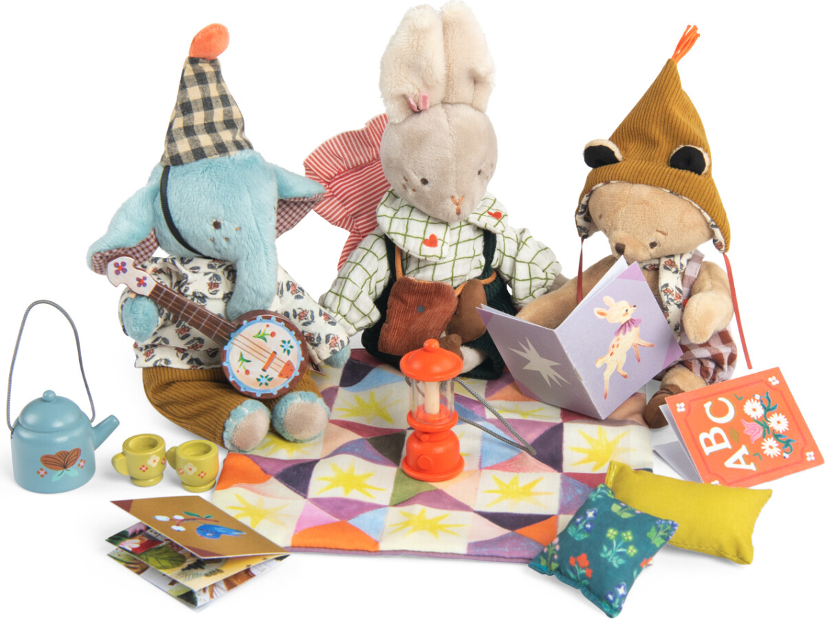 Moulin Roty - Legesæt - Lejrbål - Les Minouchkas