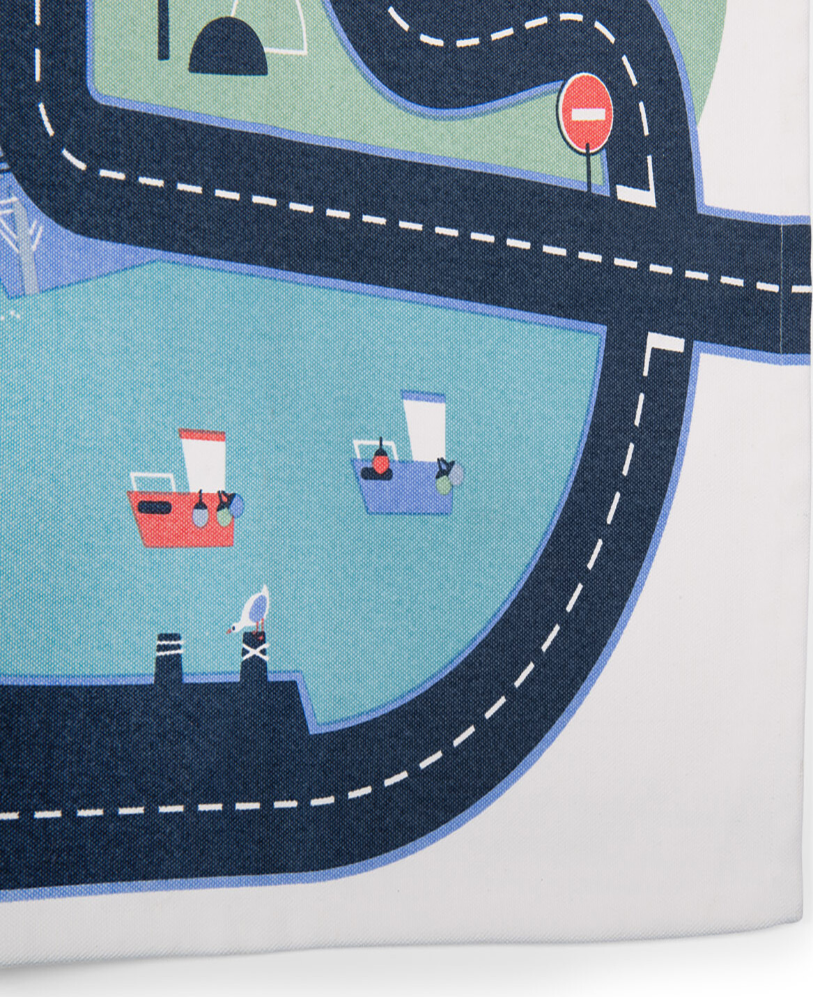 Moulin Roty - Legetæppe Med Bilbane - Avenue Du Moulin