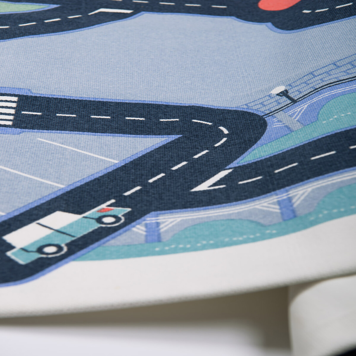 Moulin Roty - Legetæppe Med Bilbane - Avenue Du Moulin