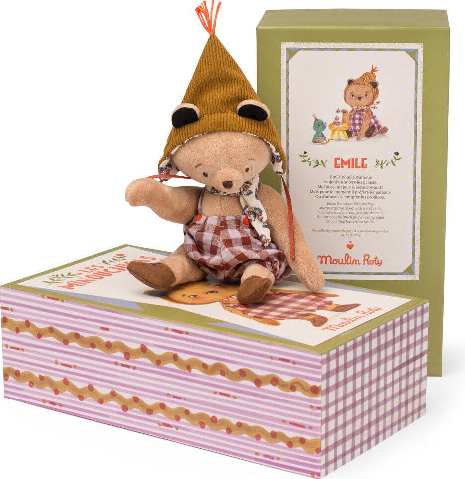 Moulin Roty Bamse - Bjørn Emile - Les Minouchkas - 23 Cm