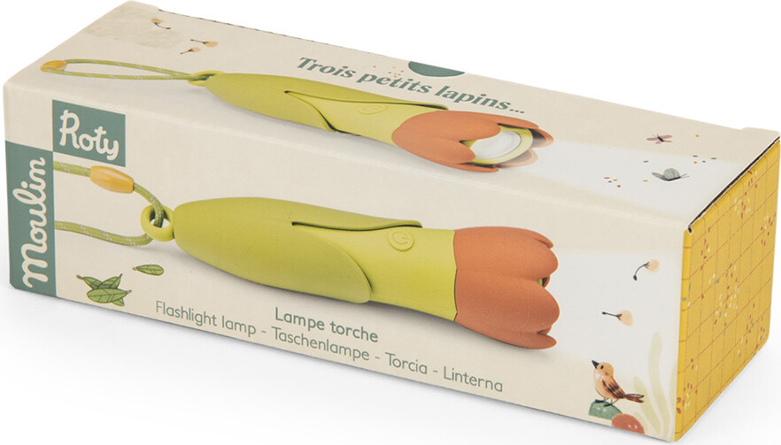 Moulin Roty - Lommelygte - Tulipan - Trois Petits Lapins