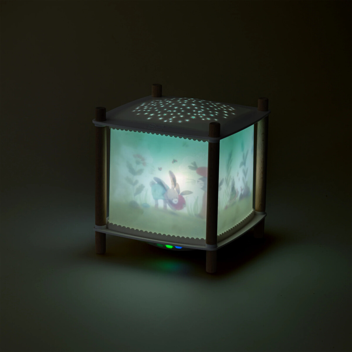 Moulin Roty - Magisk Lampe Med Bluetooth - Trois Petits Lapins