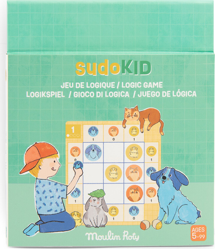 Moulin Roty - Magnetisk Spil - Sudoku - Aujourd Hui C Est Mercredi