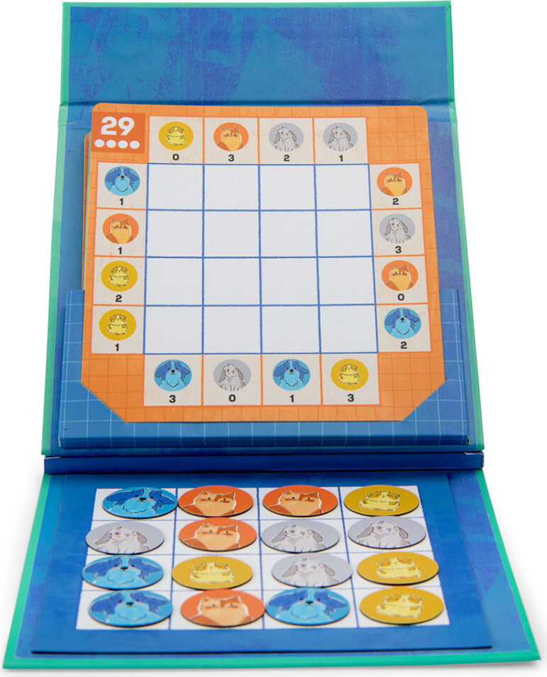 Moulin Roty - Magnetisk Spil - Sudoku - Aujourd Hui C Est Mercredi