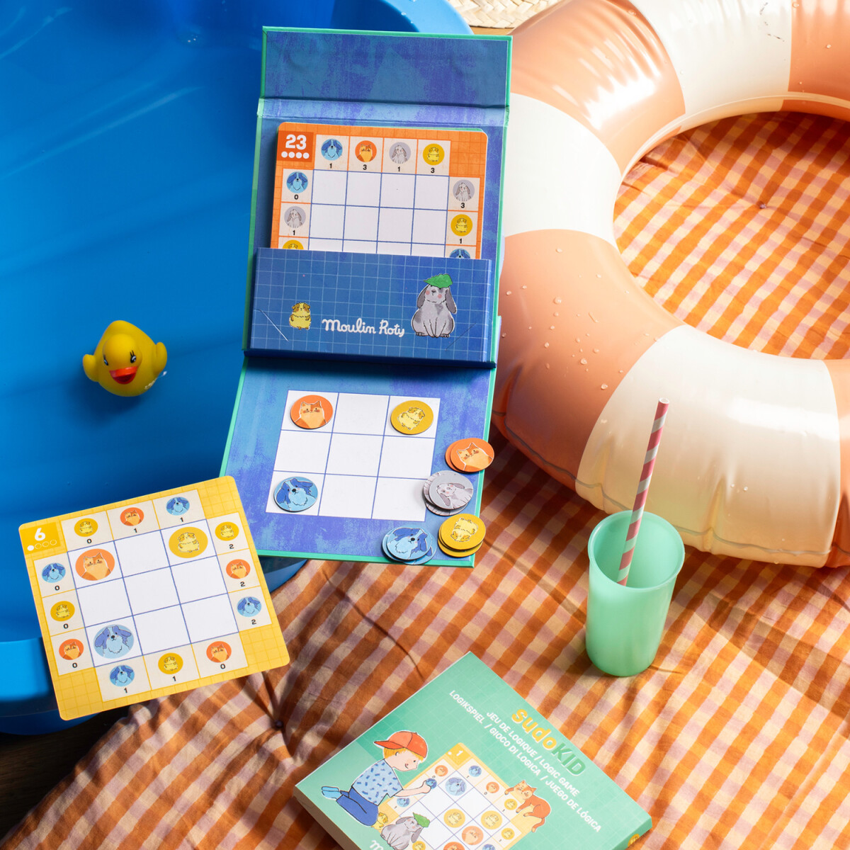 Moulin Roty - Magnetisk Spil - Sudoku - Aujourd Hui C Est Mercredi