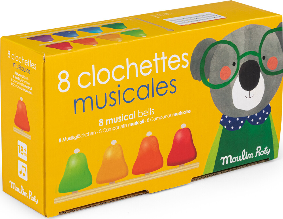 Moulin Roty - Musikklokker - Les Popipop