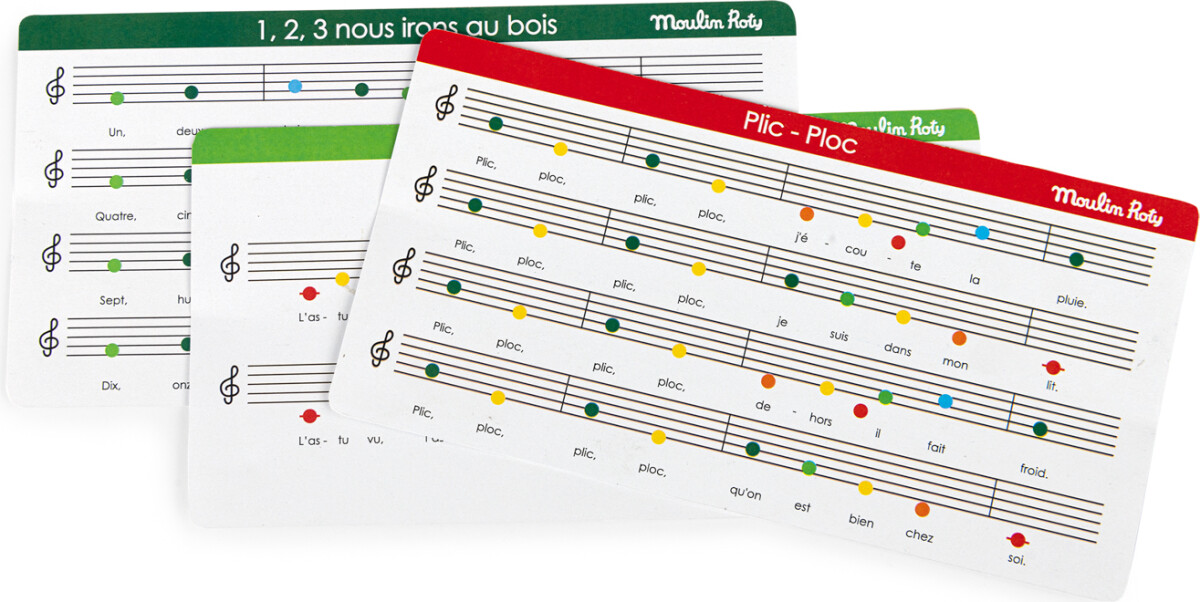 Moulin Roty - Musikklokker - Les Popipop