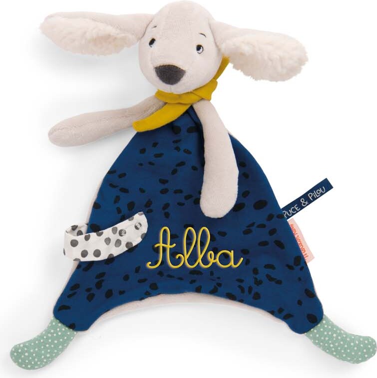 Moulin Roty - Nusseklud - Hunden Pilou - Puce Og Pilou