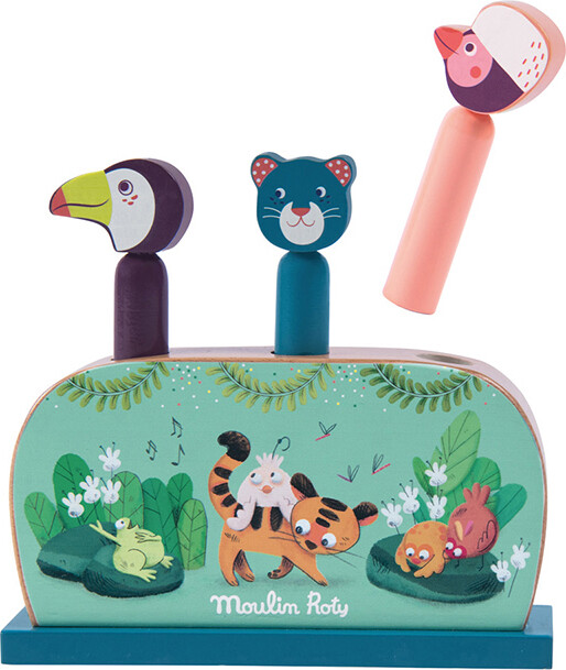 Køb Moulin Roty - Pop-Up Figurer - Dans La Jungle - Gucca.dk