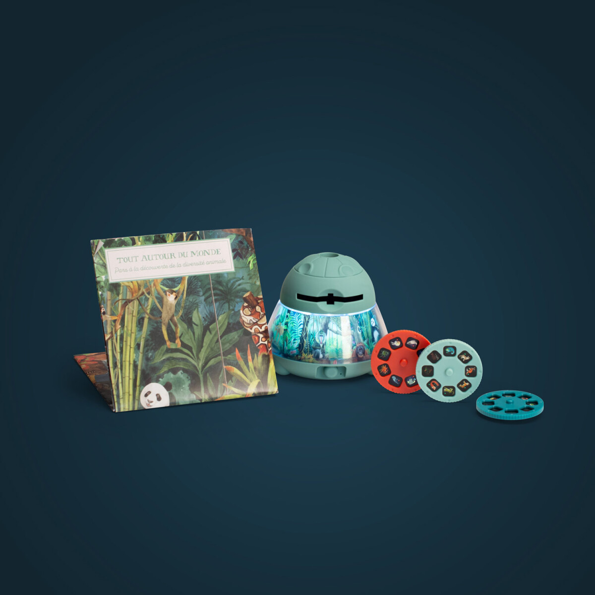 Moulin Roty - Projektor - Opladelig - Tout Autour Du Monde