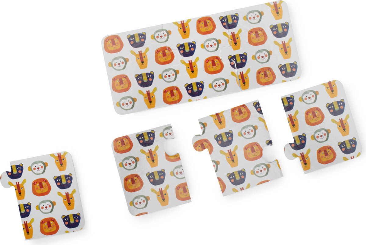 Moulin Roty - Les Popipop Puslespil - 10X3 Brikker