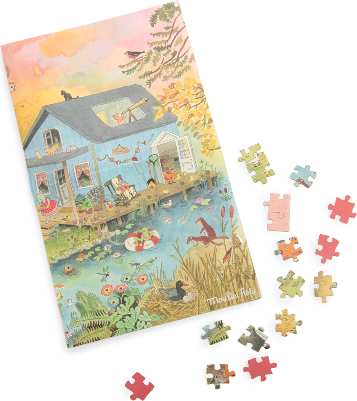 Moulin Roty - La Grande Famille - 500 Brikker - Au Bord Du Lac