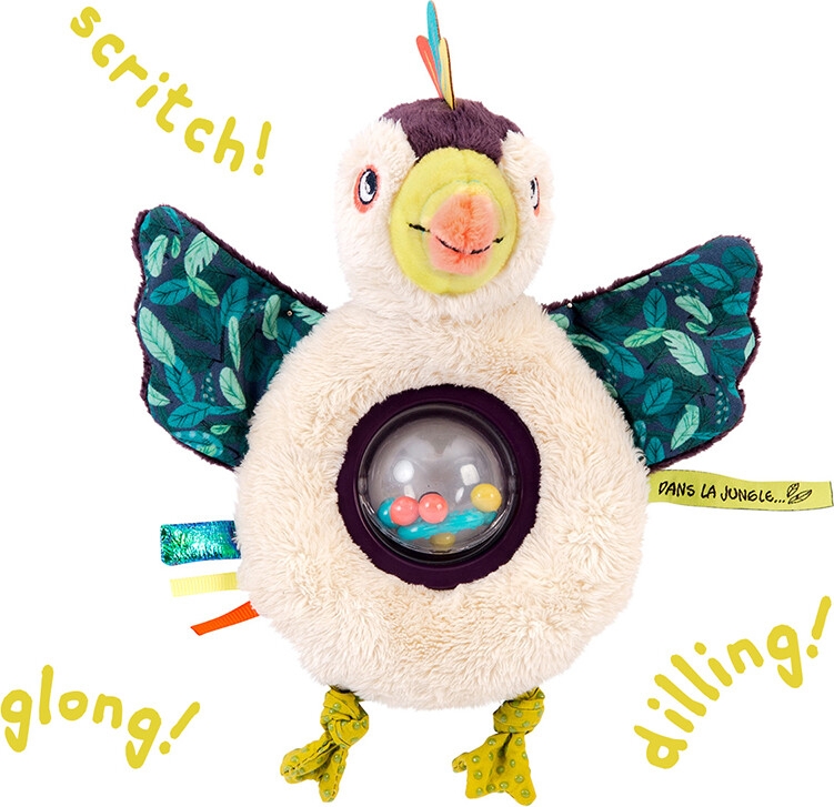 Moulin Roty - Tukanen Pakou Rangle Med Lyd - Dans La Jungle