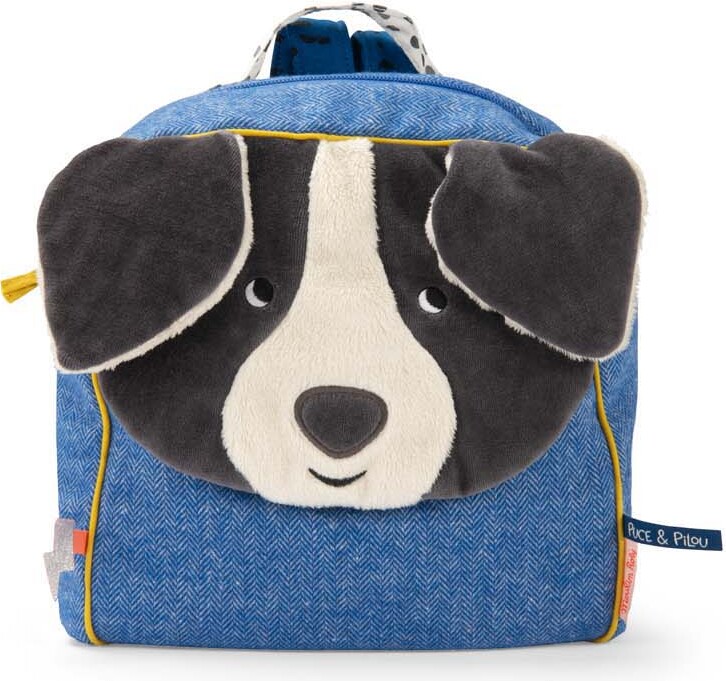Moulin Roty - Rygsæk - Hunden Puce - Puce Og Pilou