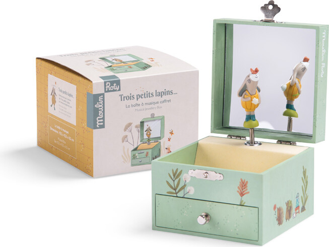 Moulin Roty - Smykkeskrin Med Musik - Trois Petits Lapins