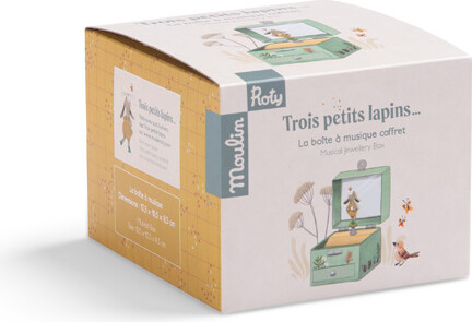 Moulin Roty - Smykkeskrin Med Musik - Trois Petits Lapins