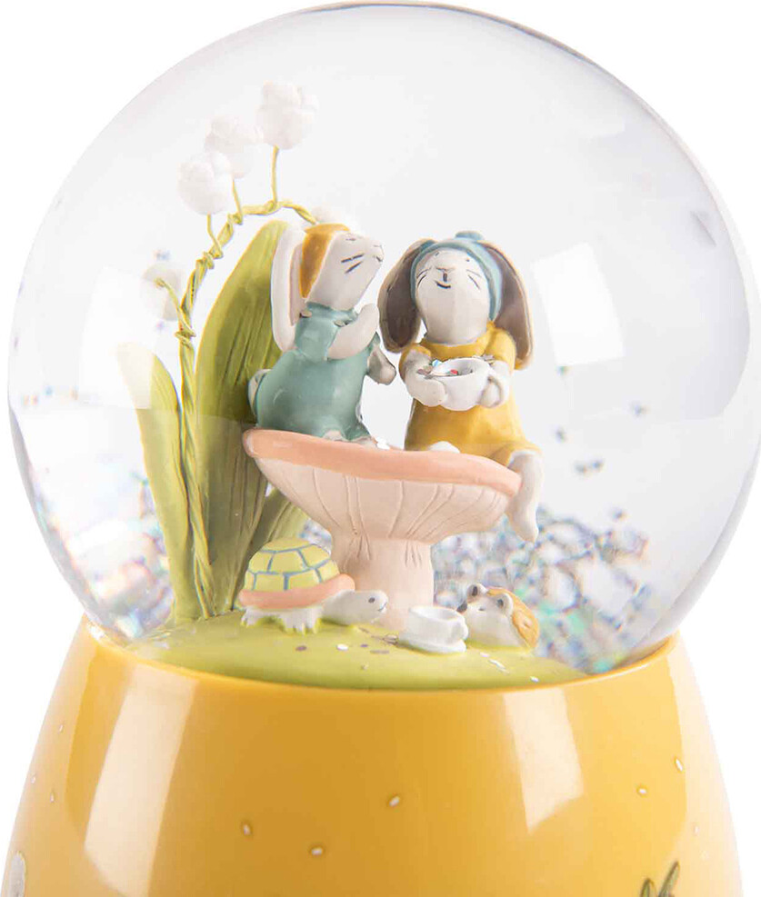 Moulin Roty - Snekugle Med Musik Og Kaniner - Trois Petits Lapins