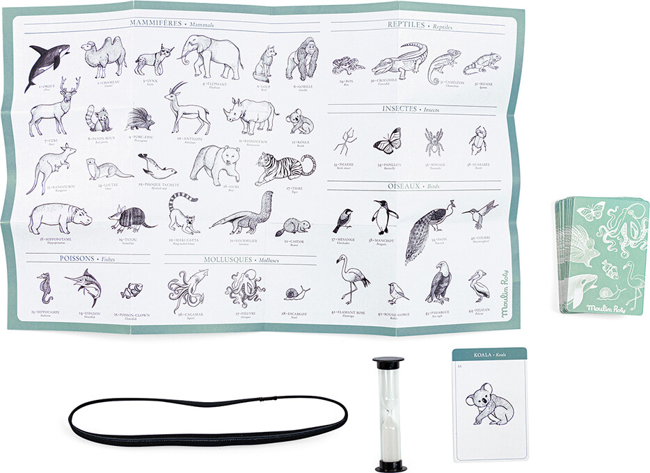 Moulin Roty - Spil - Hvem Er Jeg - Dyr - En Fr