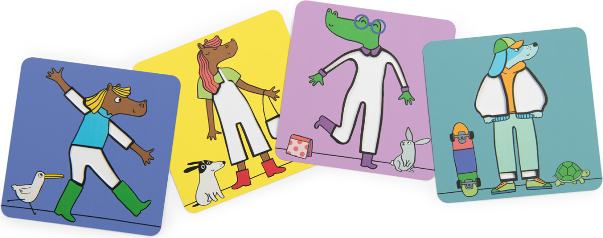 Moulin Roty - Spil - Mix Og Match - Les Loufoques