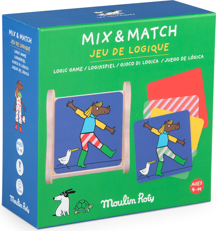 Moulin Roty - Spil - Mix Og Match - Les Loufoques