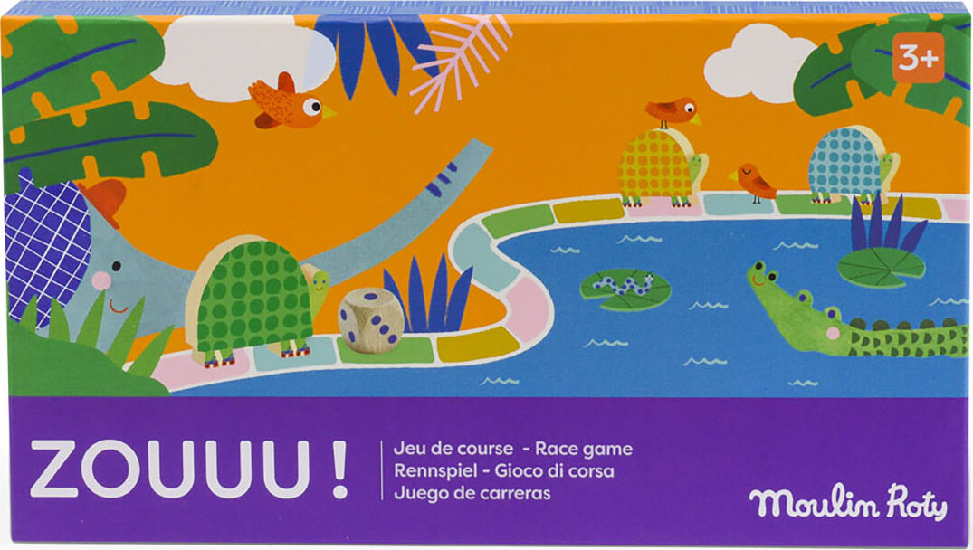 Moulin Roty - Spil - Skildpadderæs - Les Toupitis