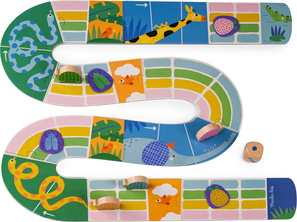 Moulin Roty - Spil - Skildpadderæs - Les Toupitis