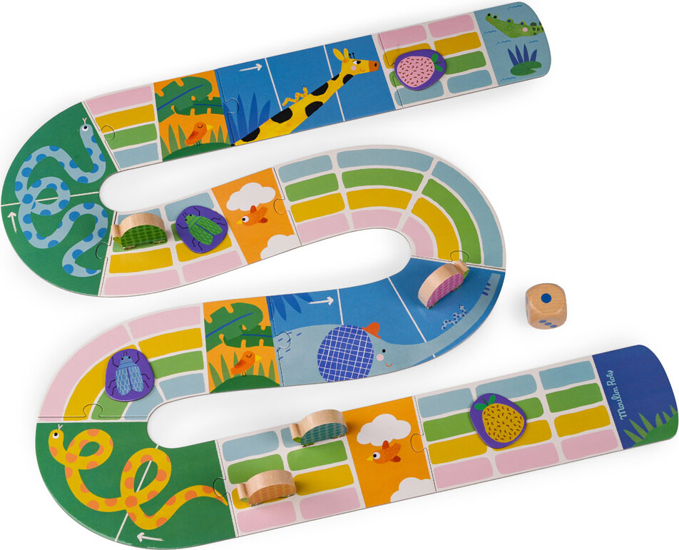 Moulin Roty - Spil - Skildpadderæs - Les Toupitis