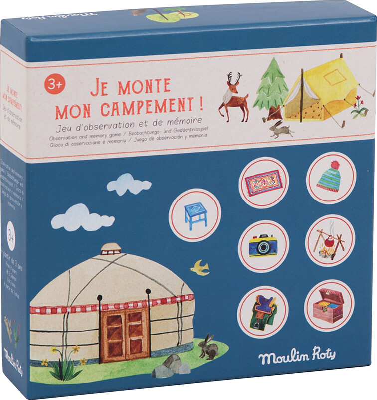 Moulin Roty - Spil - Slå Lejr