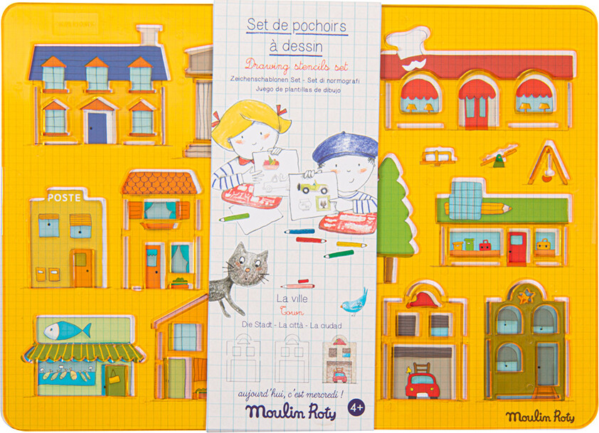 Moulin Roty - Stencil - I Byen