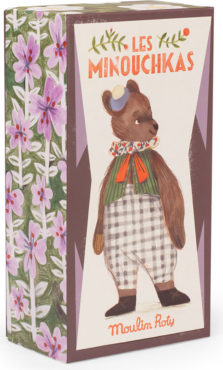 Moulin Roty - Baba Bjørn Bamse - Les Minouchkas - 25 Cm