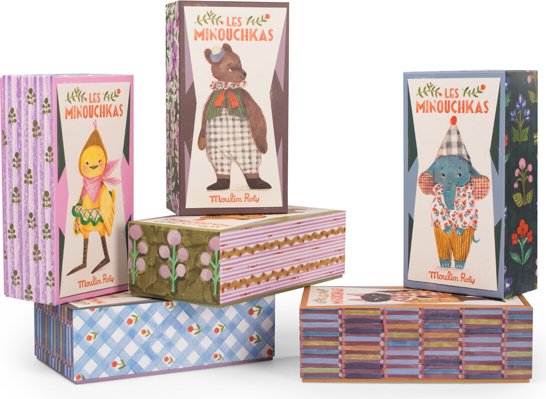 Moulin Roty - Baba Bjørn Bamse - Les Minouchkas - 25 Cm