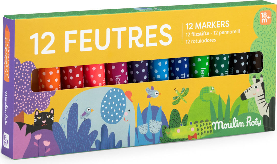 Moulin Roty - Store Filttusser 12 Stk - Les Toutipits