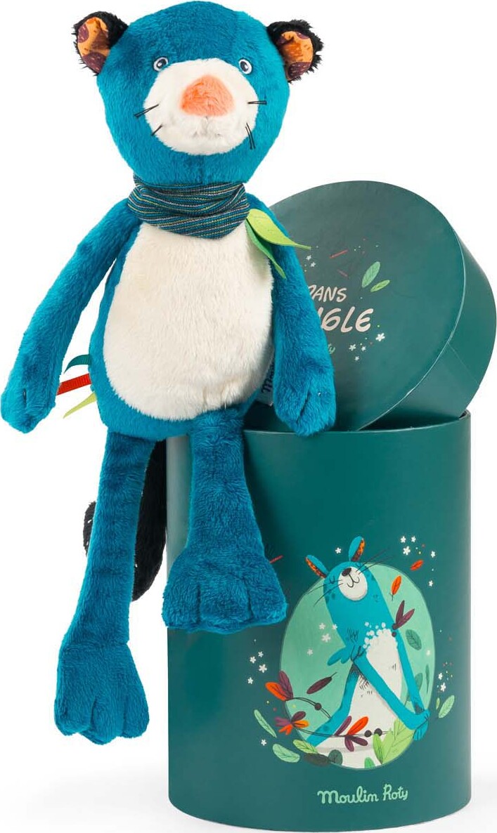 Moulin Roty Bamse - Zimba Panter - Dans La Jungle - 32 Cm