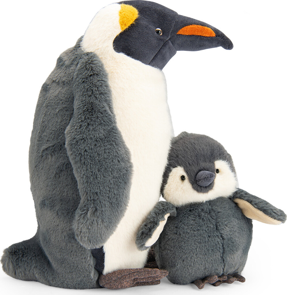 Moulin Roty - Tøjdyr - Baby Pingvin 18 Cm - Tout Autour Du Monde