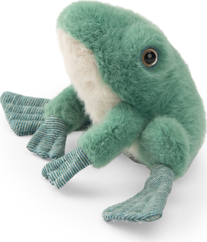 Moulin Roty - Tøjdyr - Frø 14 Cm - Tout Autour Du Monde