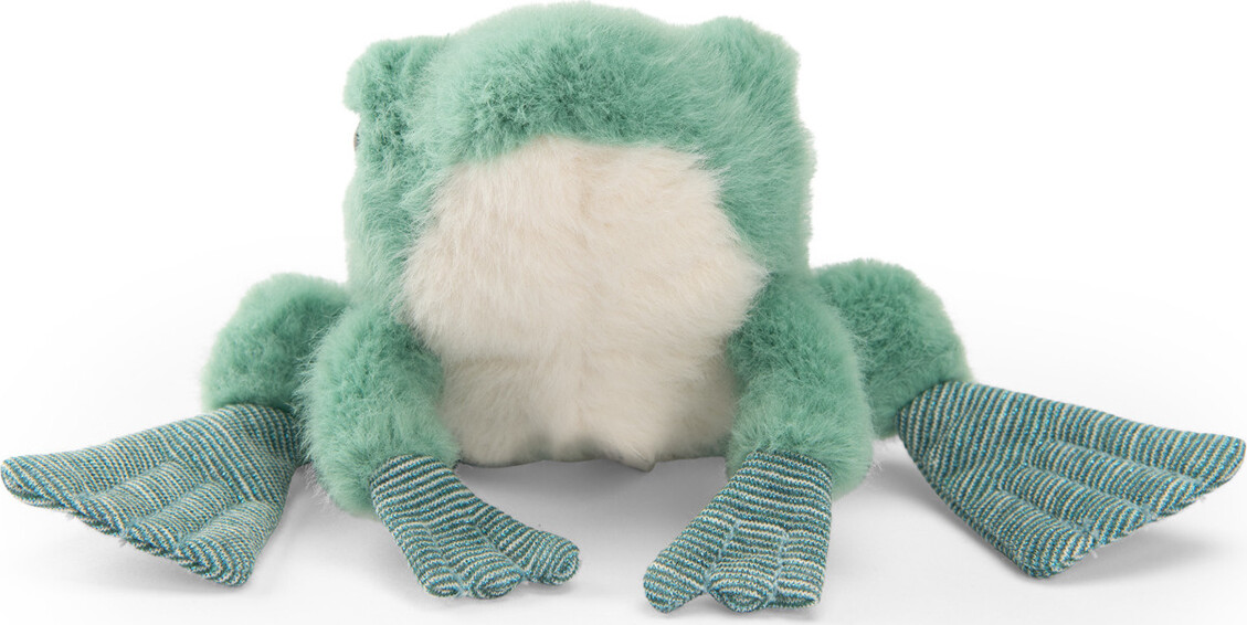 Moulin Roty - Tøjdyr - Frø 14 Cm - Tout Autour Du Monde