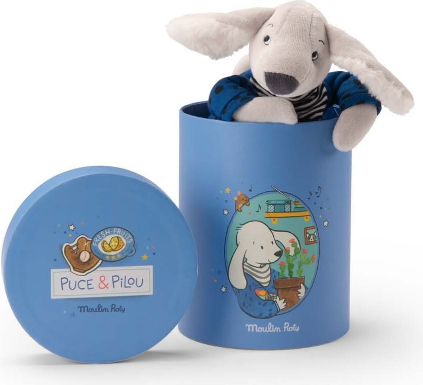Moulin Roty - Pilou Hund Bamse - 30 Cm