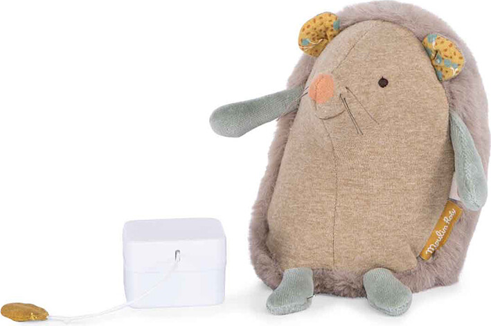 Moulin Roty - Tøjdyr Med Musikoptræk - Pindsvin 19 Cm - Trois Petits