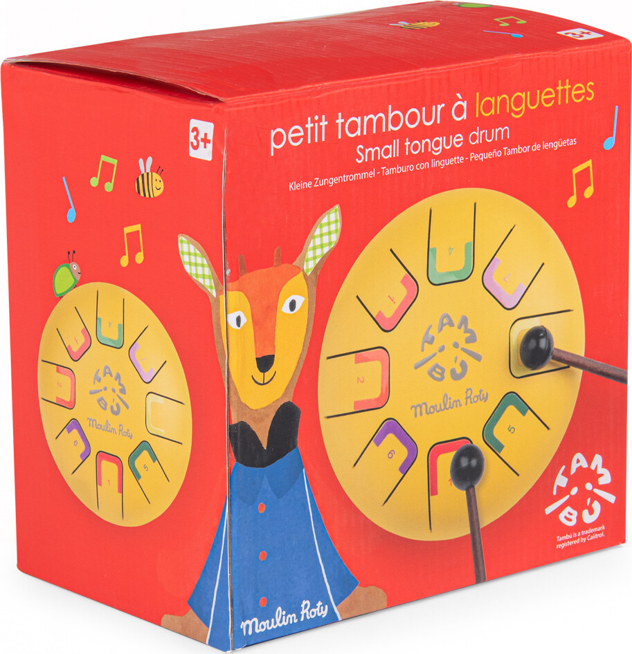Moulin Roty - Tungetromme - Lille Gul - Les Popipop