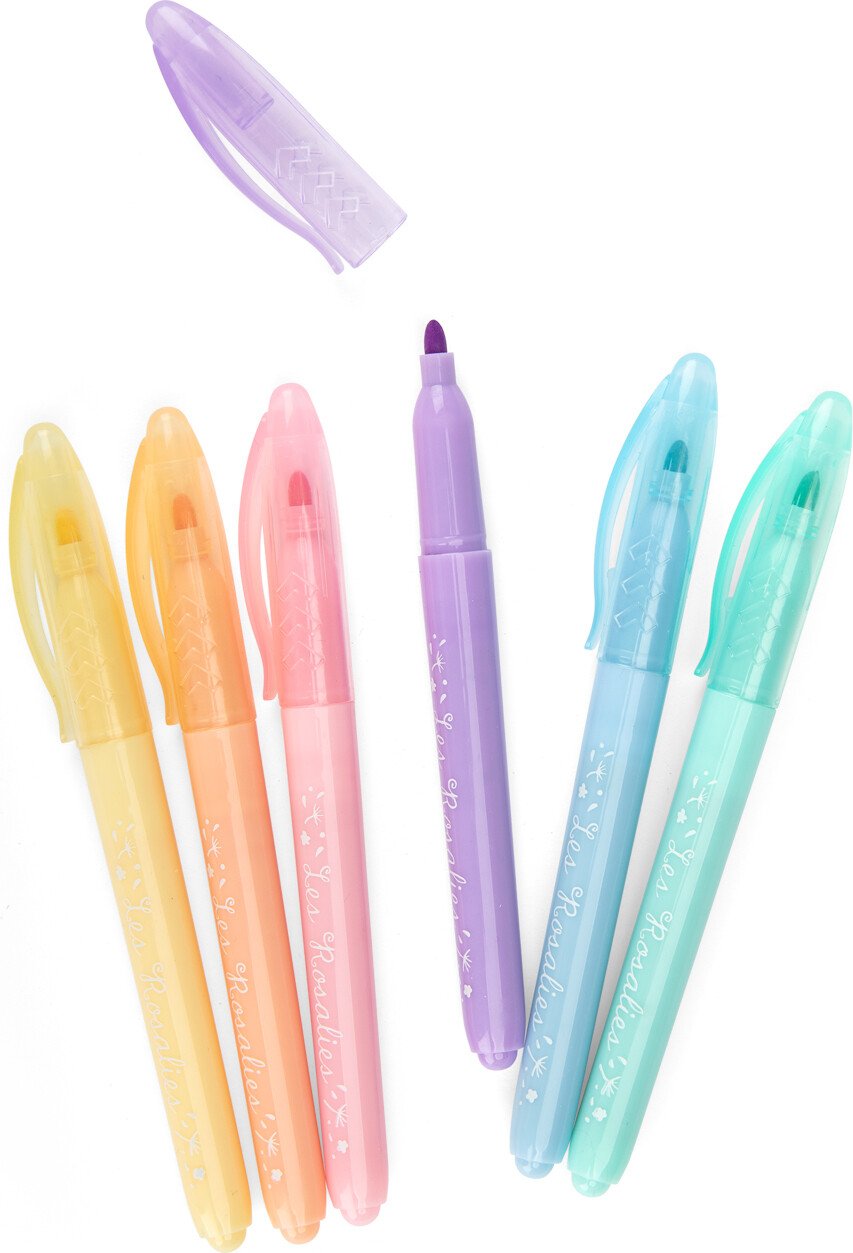 Moulin Roty - Tusser 6 Stk - Pastel - Les Rosalies