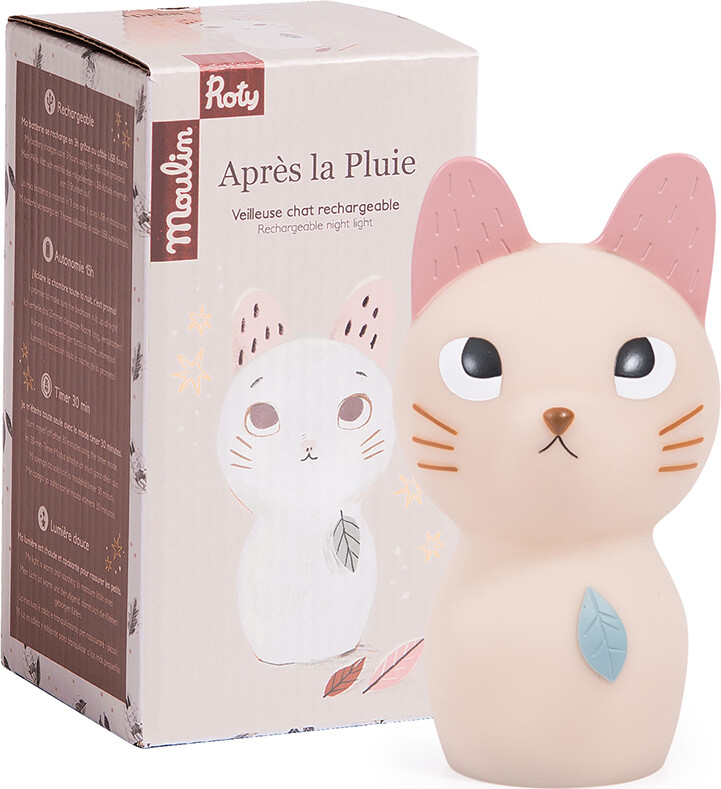 Moulin Roty - Vågelampe - Kat - Usb Opladelig