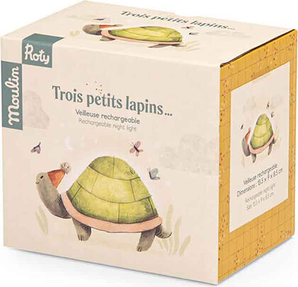 Moulin Roty - Vågelampe - Skildpadde - Usb Opladelig - Trois Petits Lapins