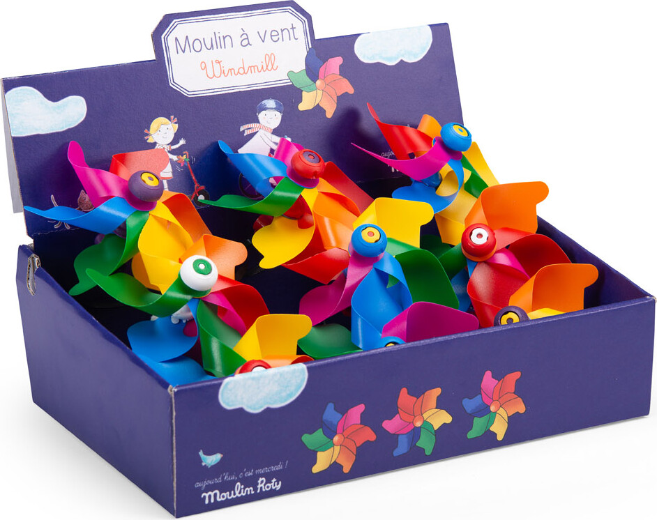 Moulin Roty - Vindmølle Til Cykelstyr - Aujourd Hui C Est Mercredi