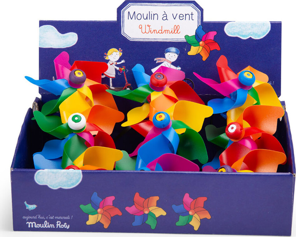 Moulin Roty - Vindmølle Til Cykelstyr - Aujourd Hui C Est Mercredi